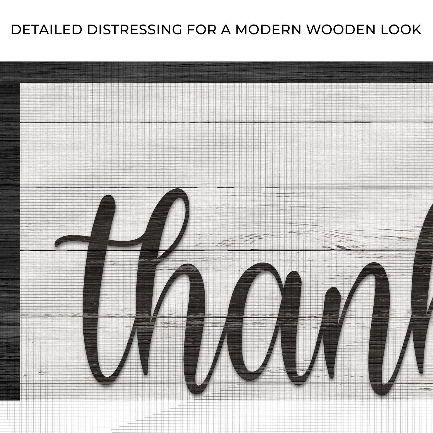 Thankful And Blessed Sign III
