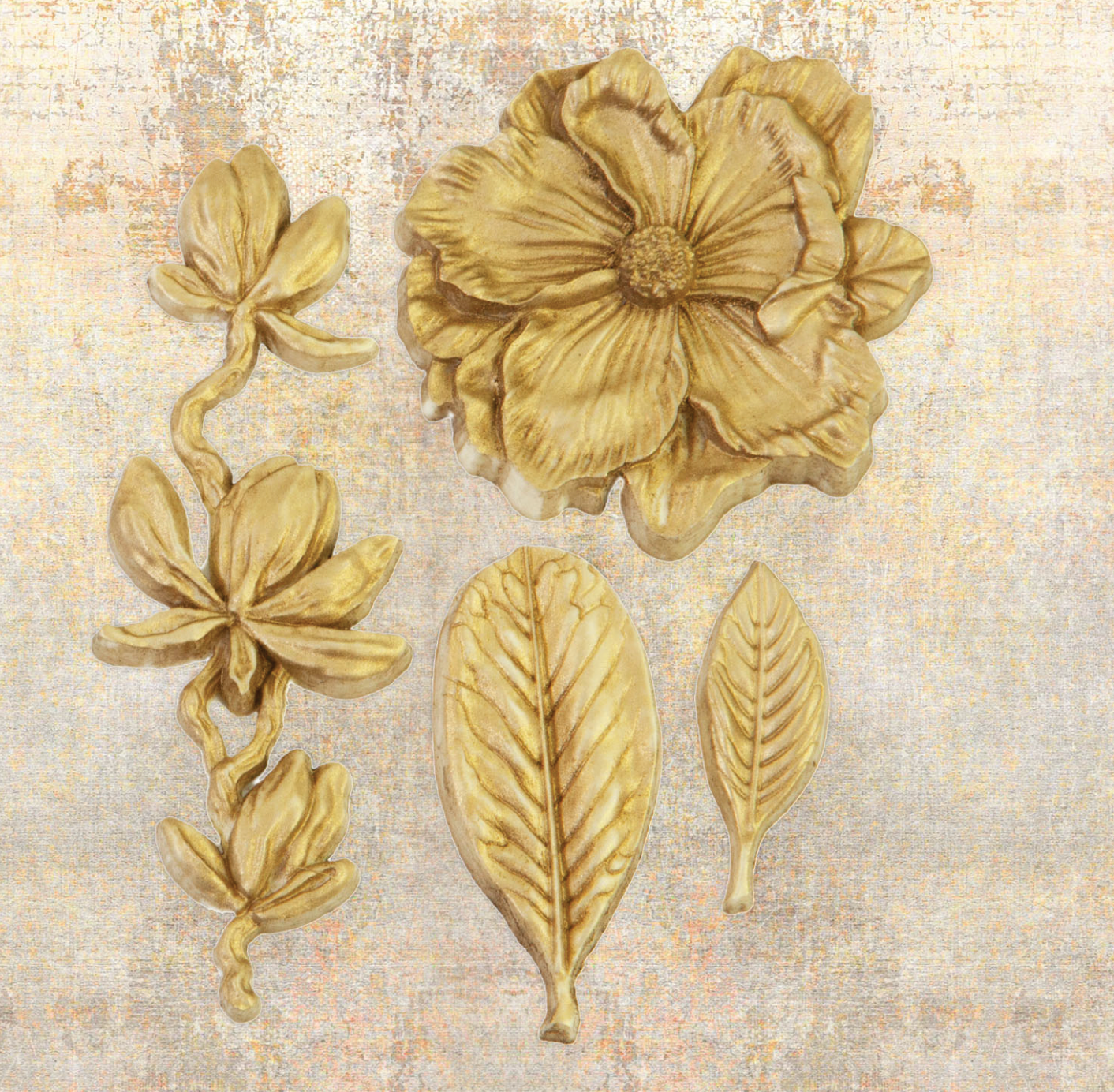 Magnolia Rouge Collection Moulds - 3.5