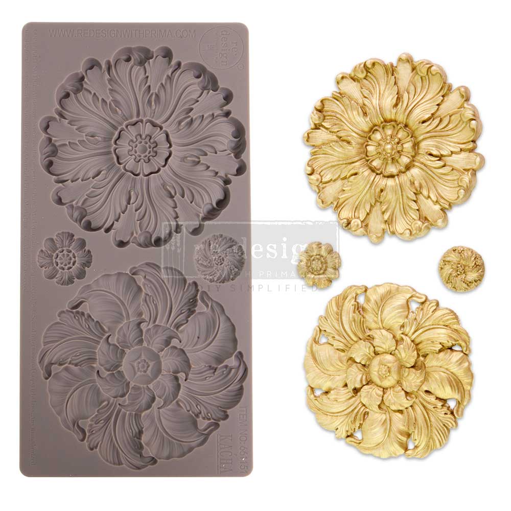 Décor Mould Kacha - Engraved Medallions - 5