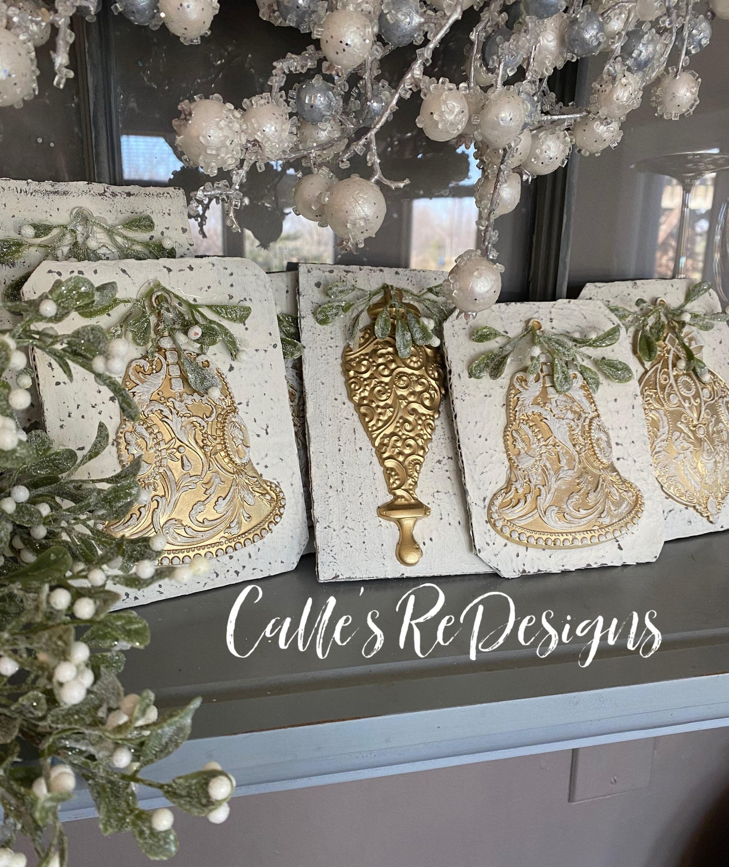 Redesign Decor Moulds® - Silver Bells - 5