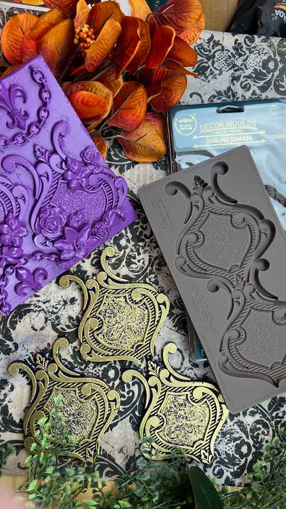 Cece Mould - Darling Damask - 1 pc, 5