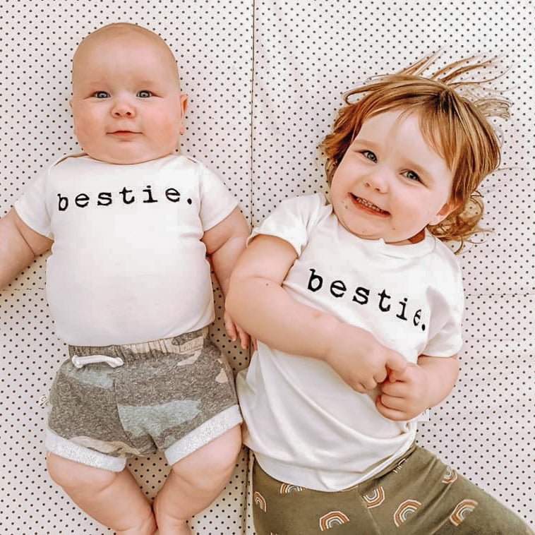 Bestie Organic Kids T-Shirt by Tenth & Pine, product image 3