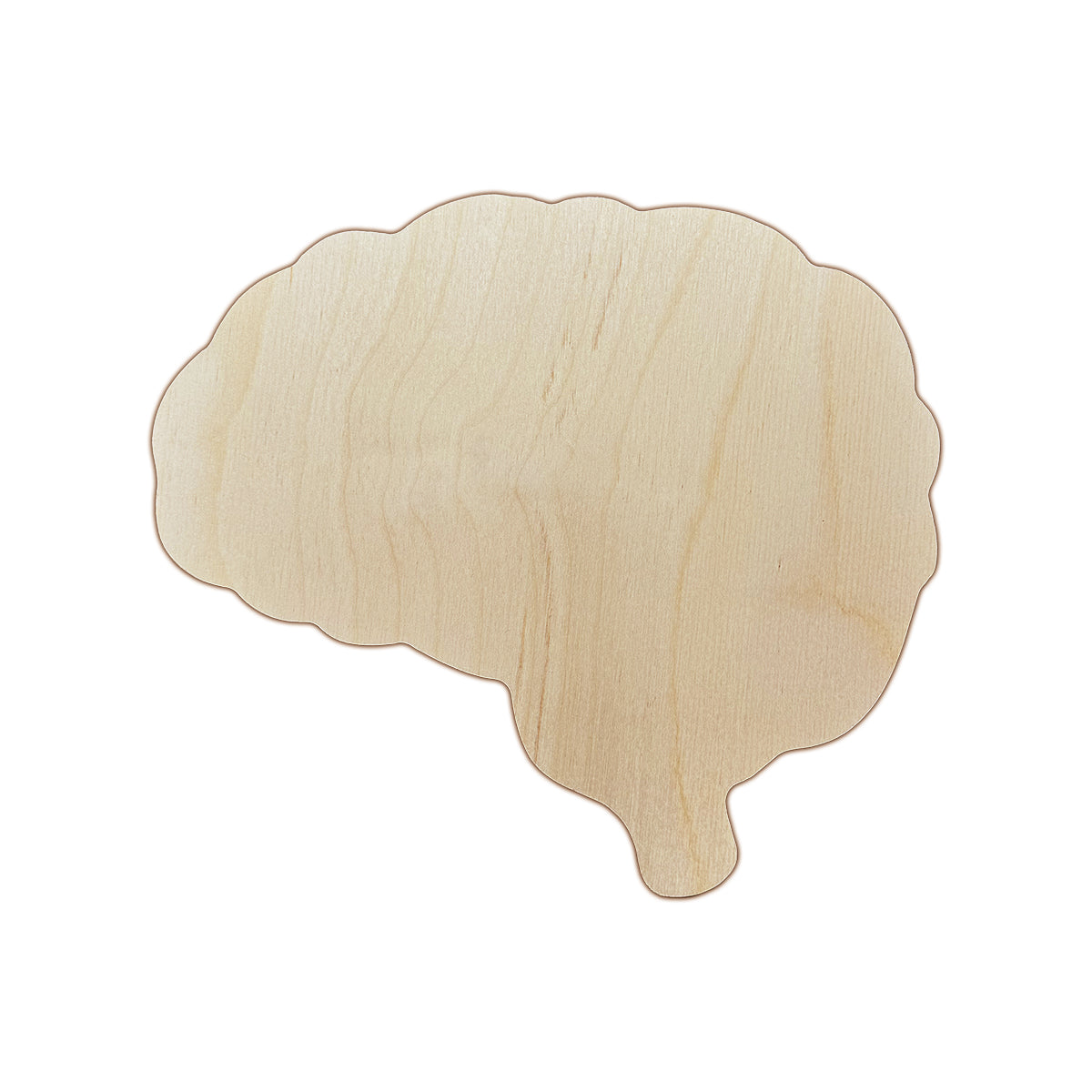 Trekell Brain Panel - Wooden Halloween Canvas