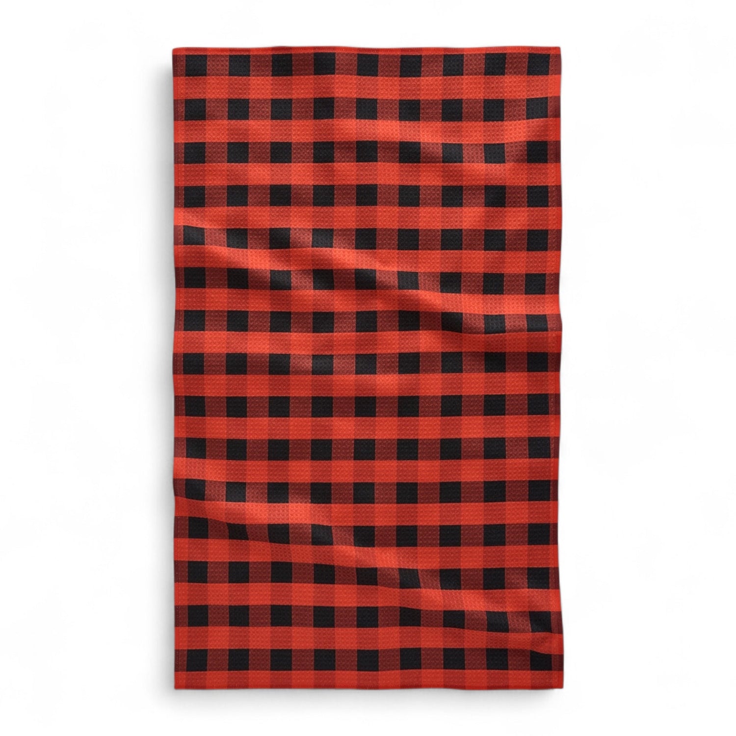 Burnt Ember Geometry Tea Towel