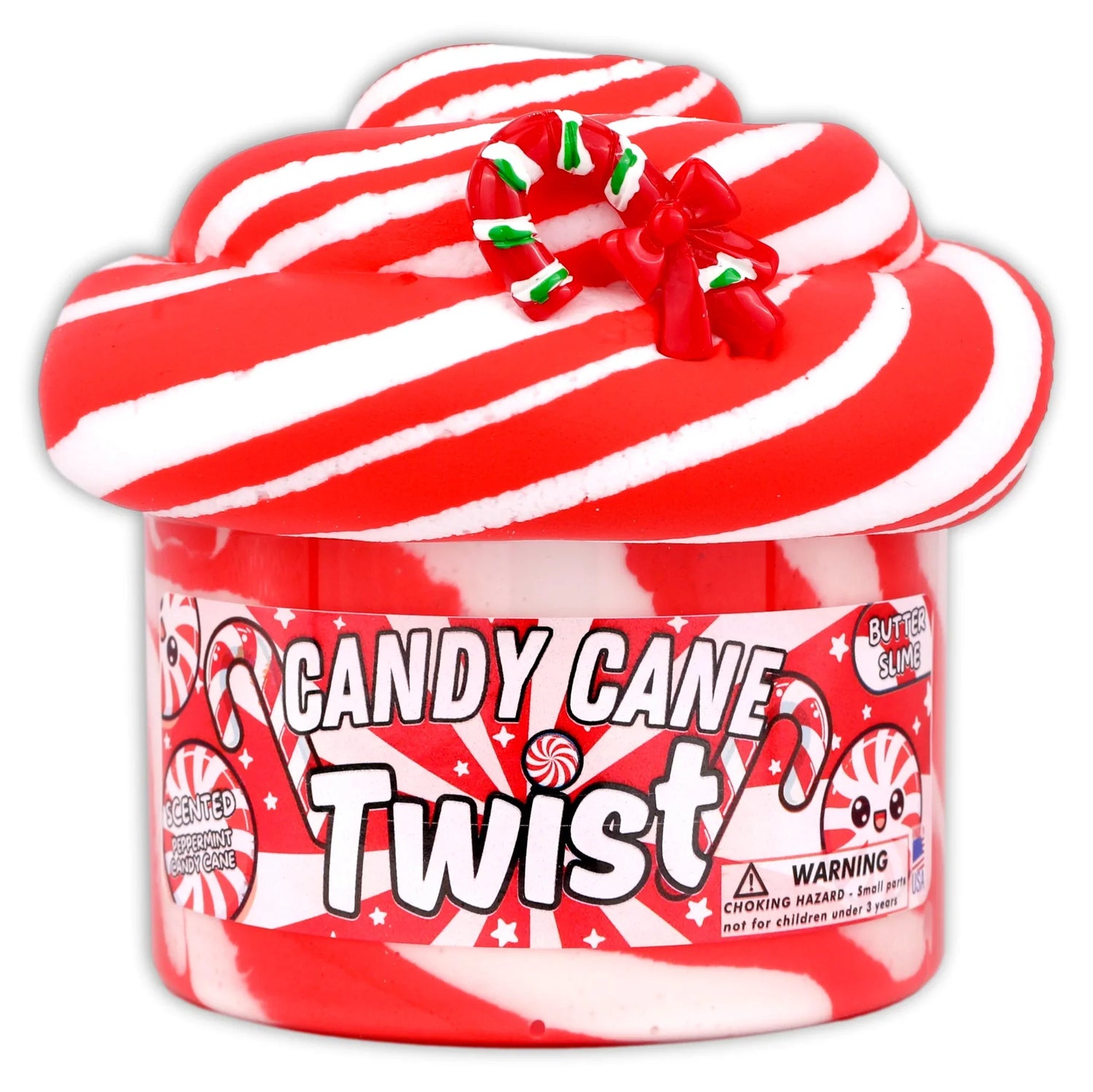 Peppermint Twist Dope Slime