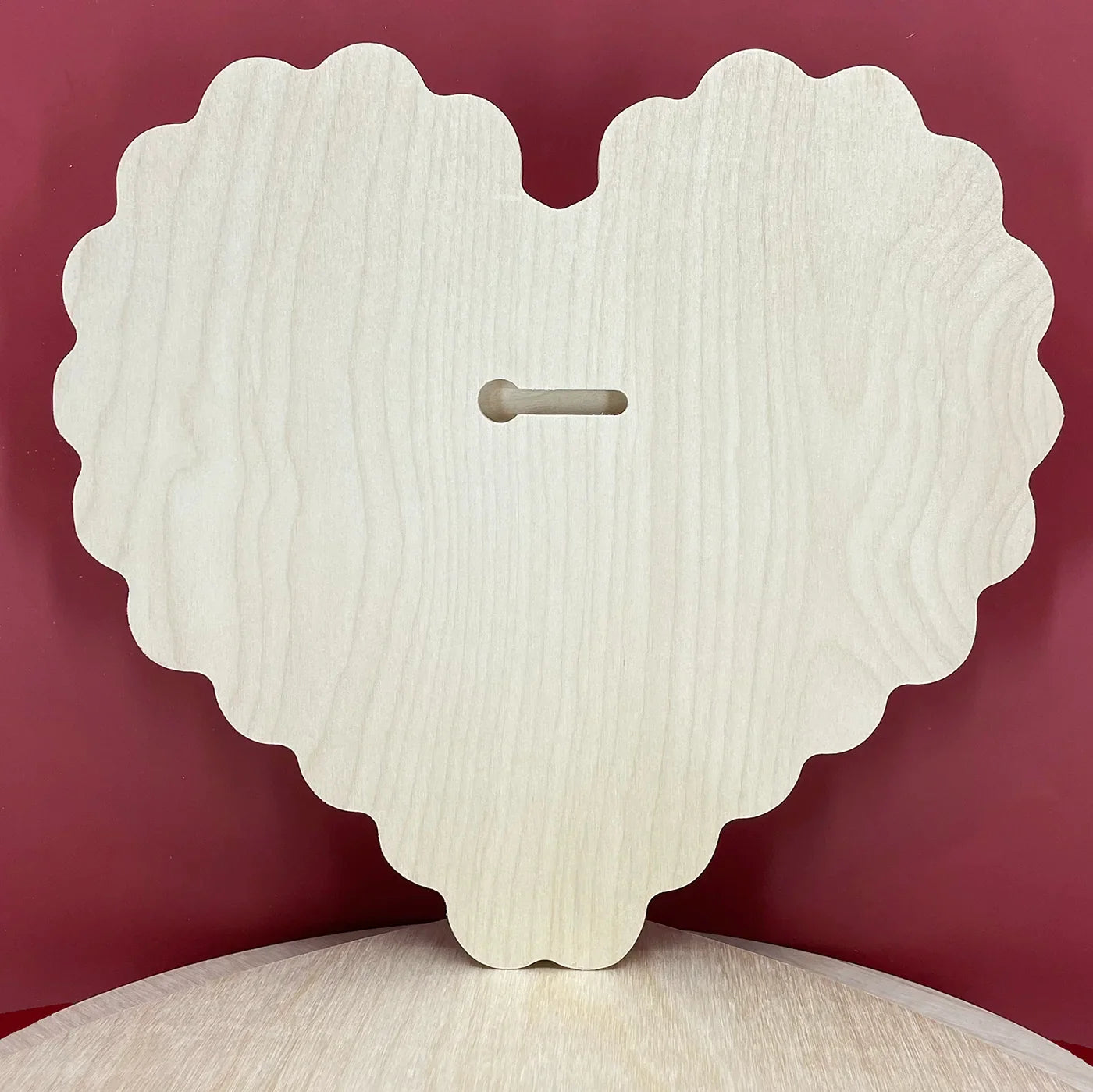 Trekell Candy Heart Floater Panel - Wooden Painting Canvas