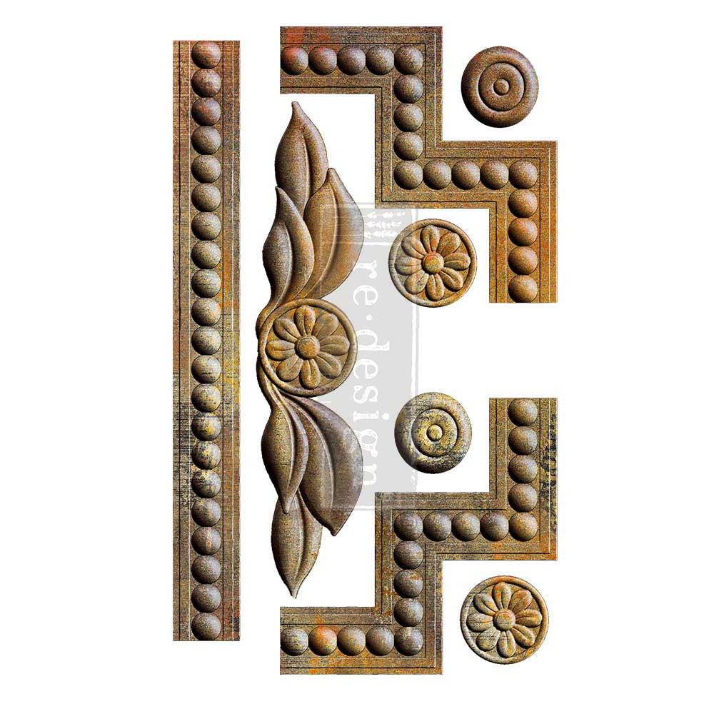 Decor Moulds® Annie Sloan® - Swedish Posy - 1 pc, 5