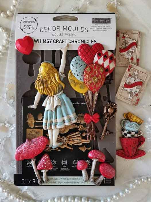 Decor Moulds® - Whimsy Craft Chronicles - 1 pc, 5