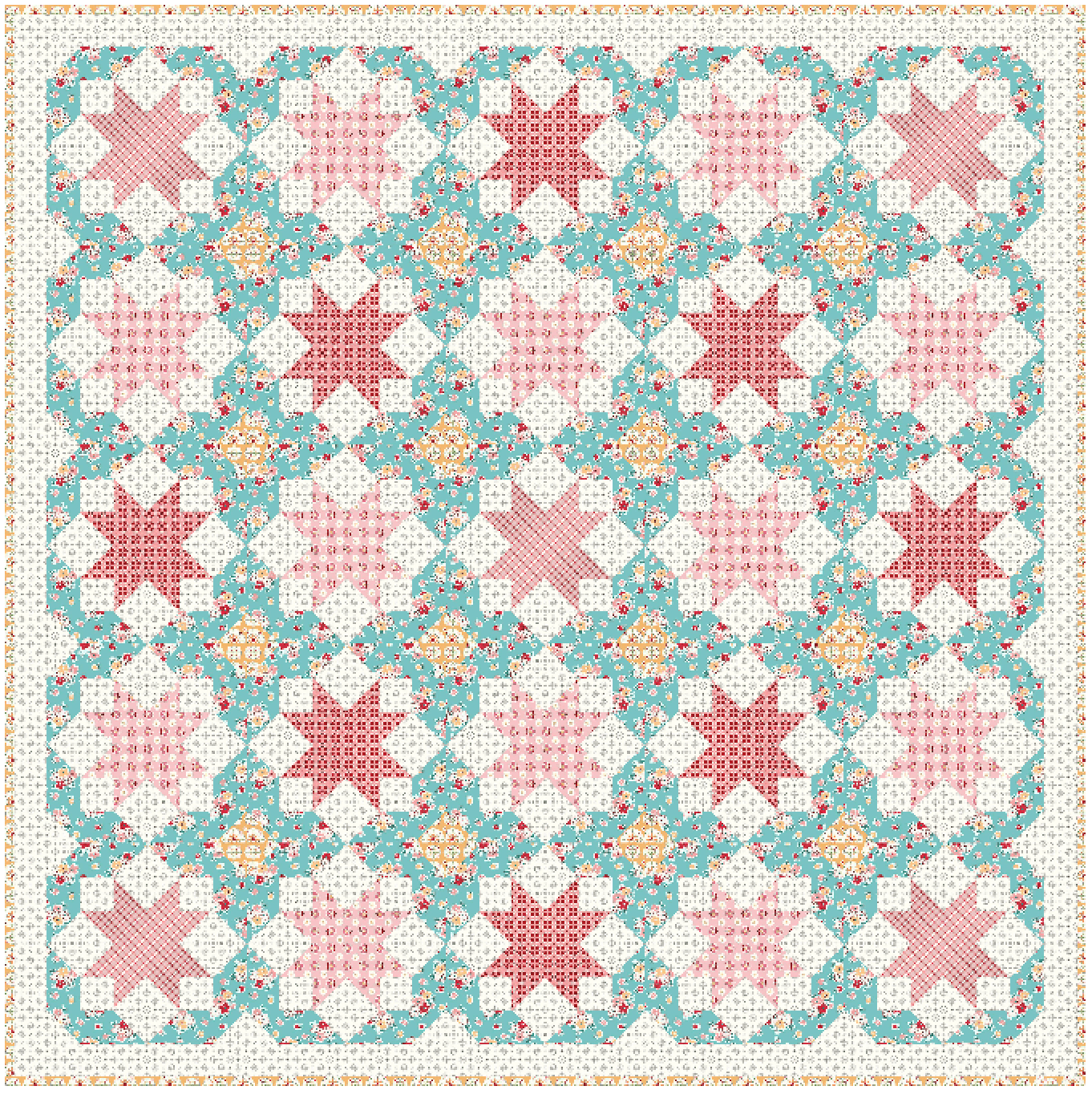 Country Heavens Quilt Pattern - Paper Pattern, Mailed