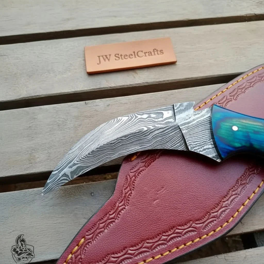 Custom made Hand forged Karambit Knife