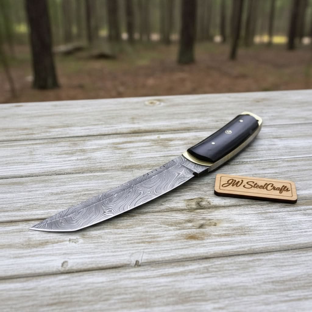 Custom tactical Tanto knife, damascus knife, Tanto