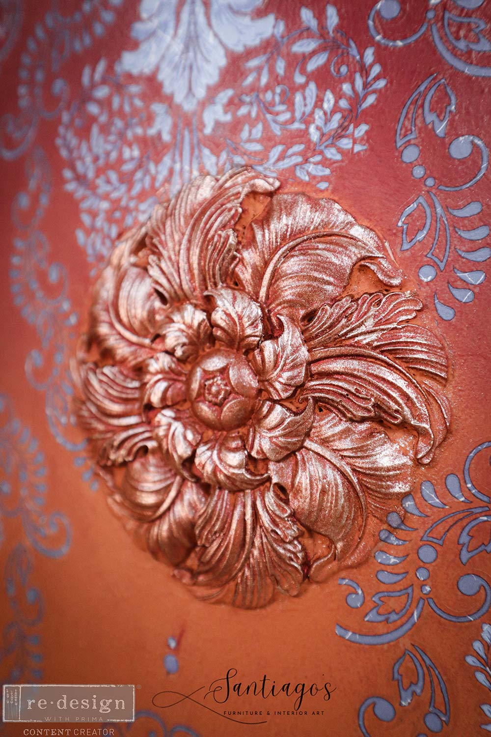 Décor Mould Kacha - Engraved Medallions - 5