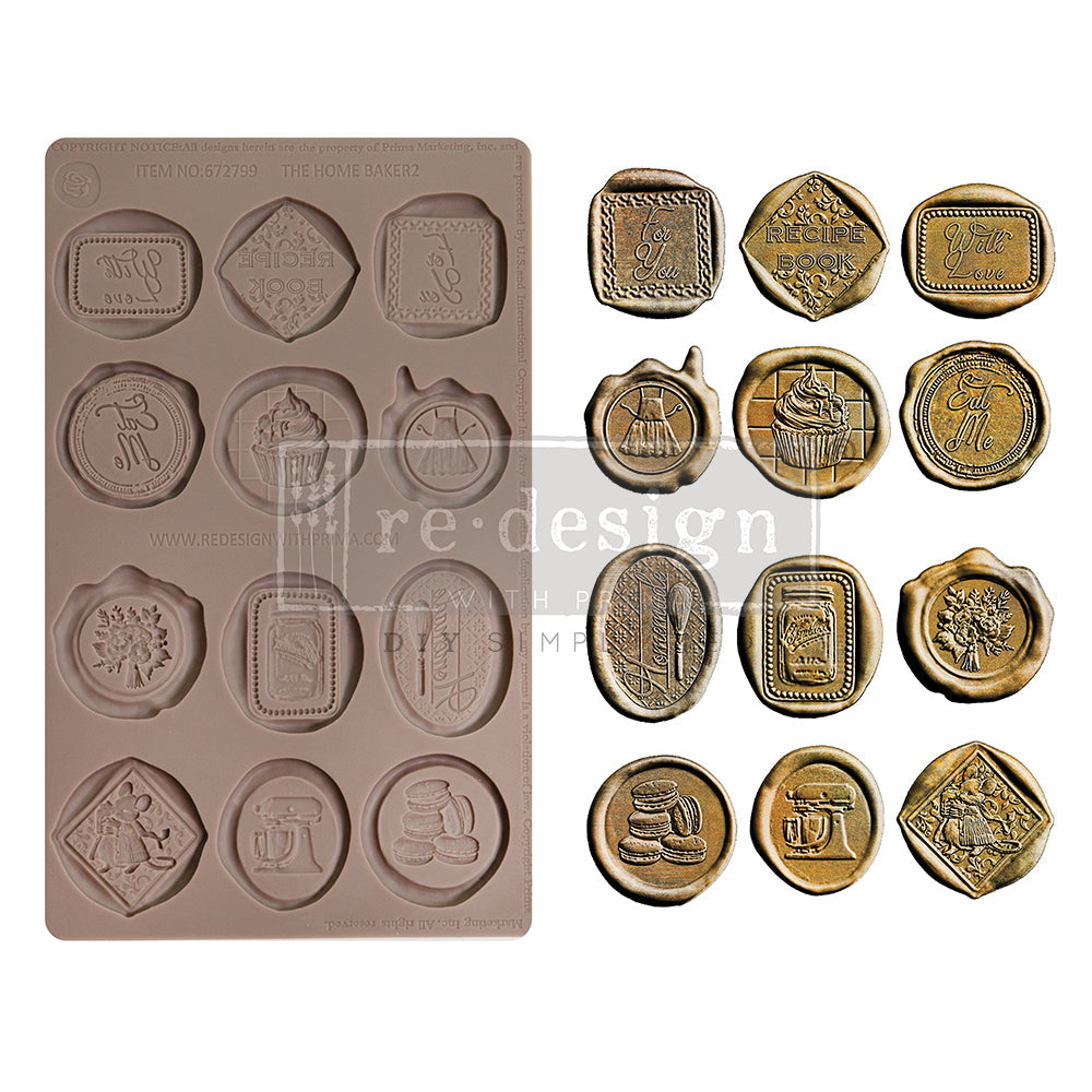The Home Baker Collection Mould - Sweet Seal - 1 pc, 5
