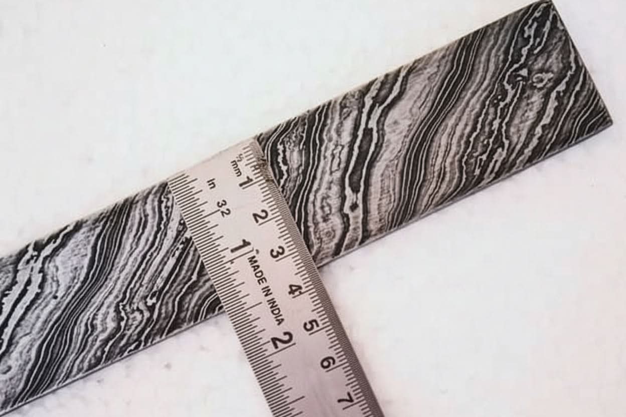 Damascus Steel Billet Bar 10