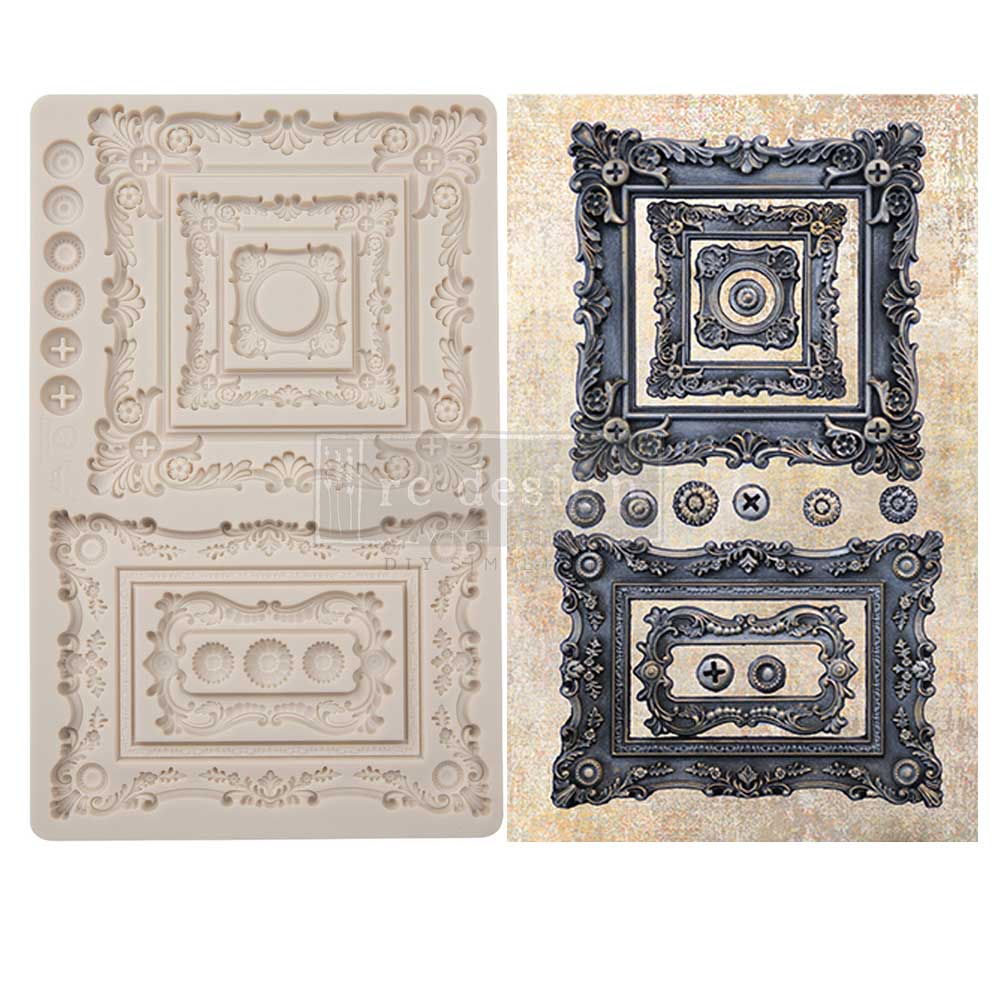Finnabair Moulds - Baroque Frames - 5