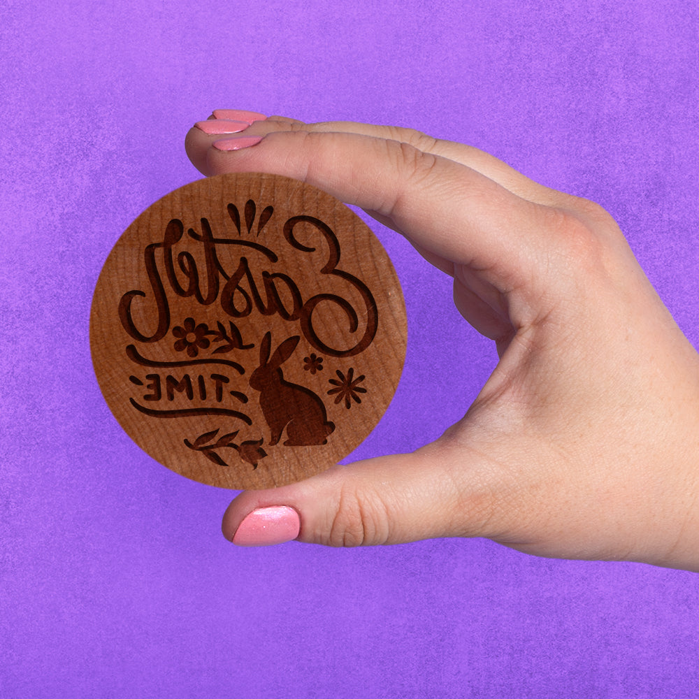 Embossed Easter Cookie Press - Easter Time