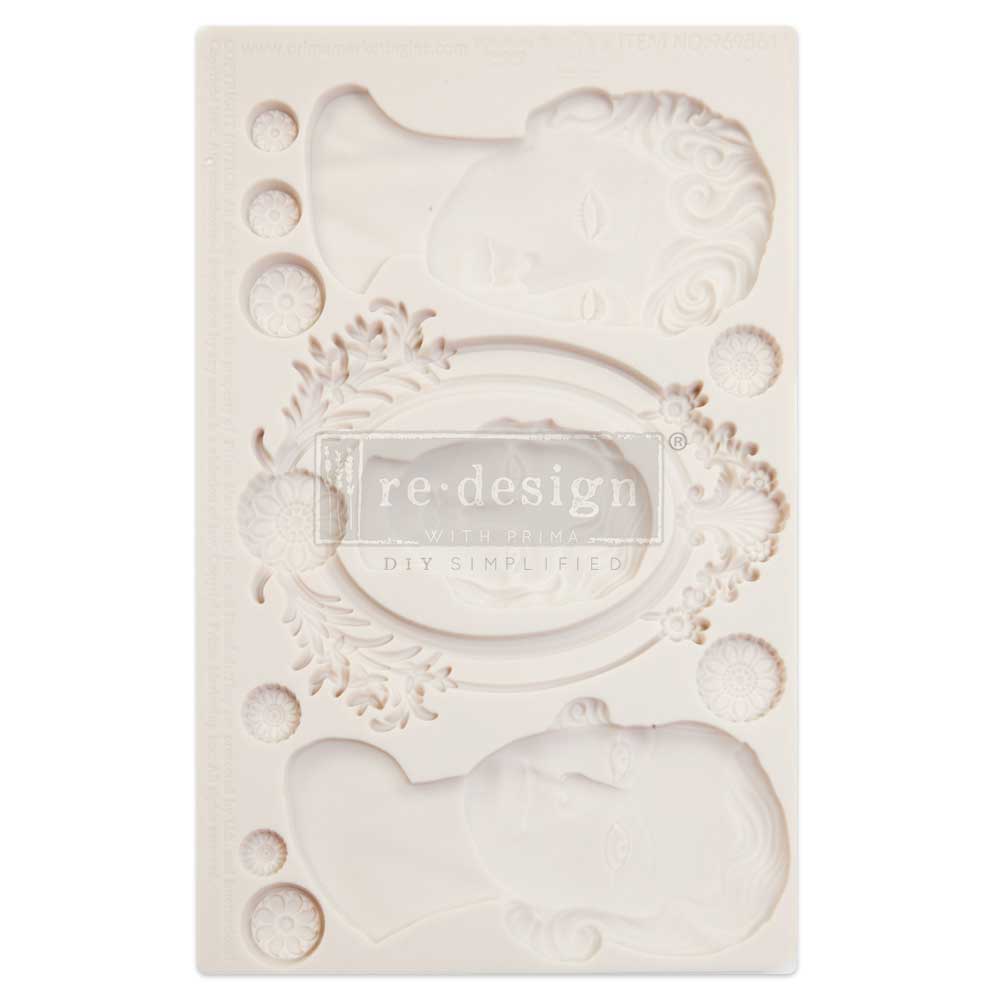 Finnabair Moulds - Vintage Ladies - 1 pc, 5