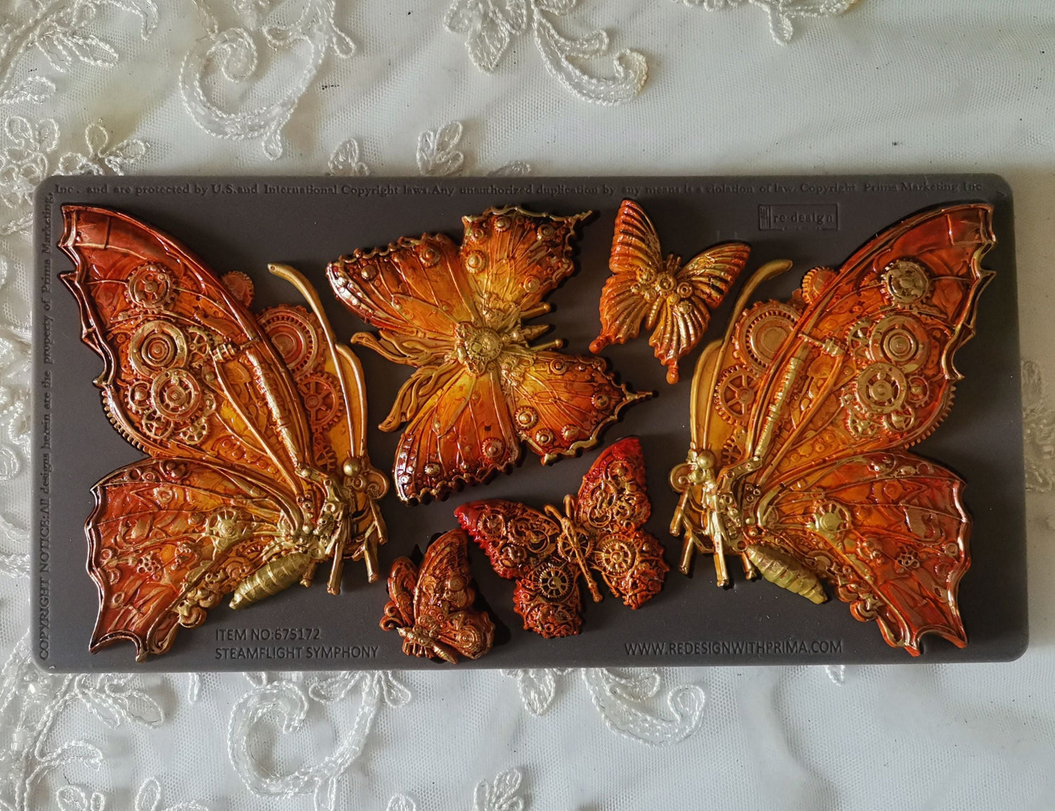 Decor Moulds® - Steamflight Symphony - 1 pc, 5