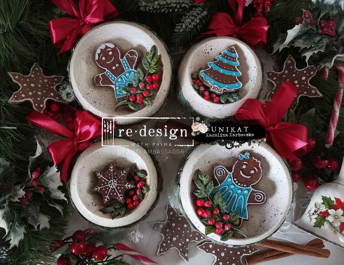 Decor Moulds® - Festive Gingerbread Treats - 1 pc, 5