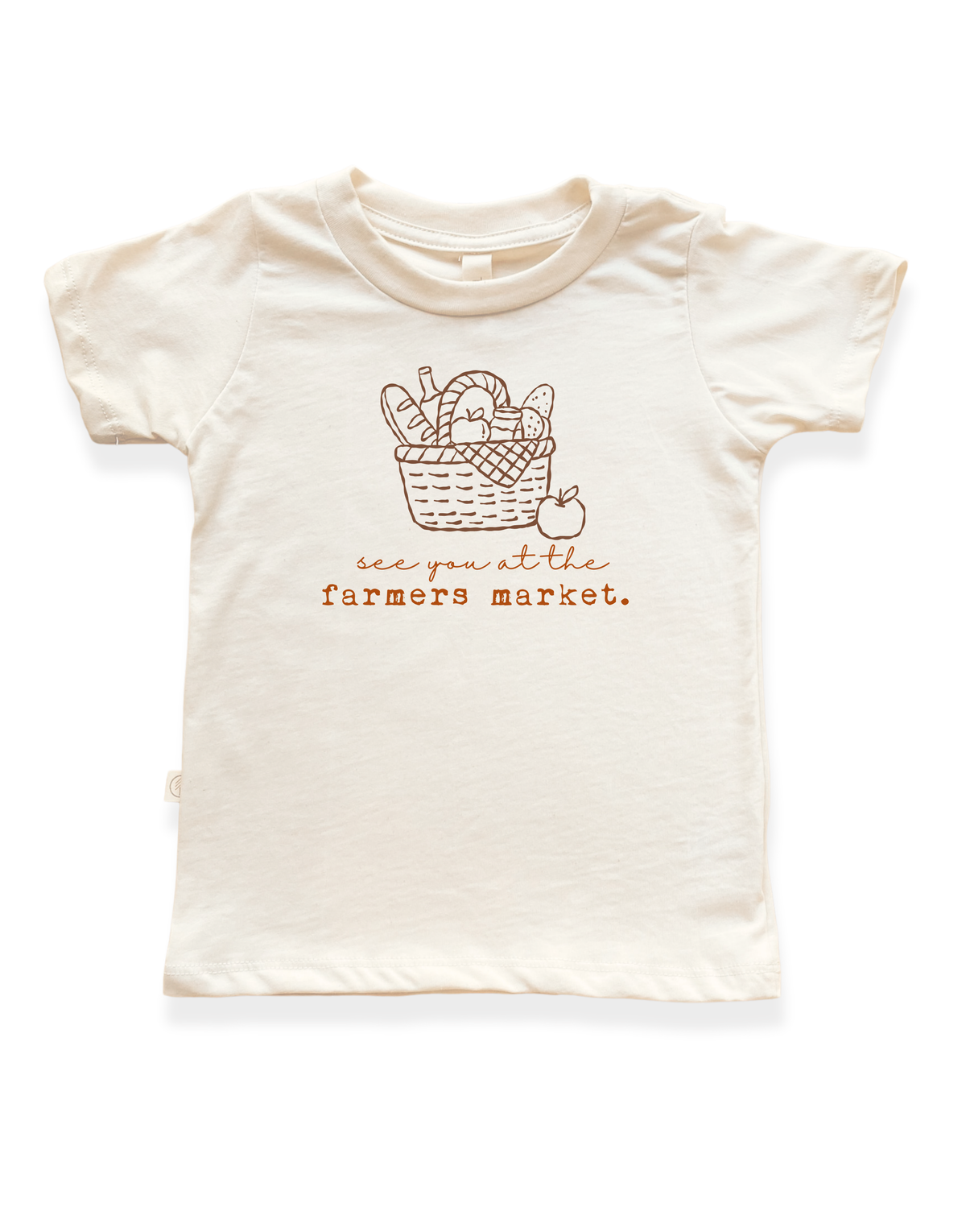 Farmers Market Organic Kids T-Shirt by Tenth & Pine