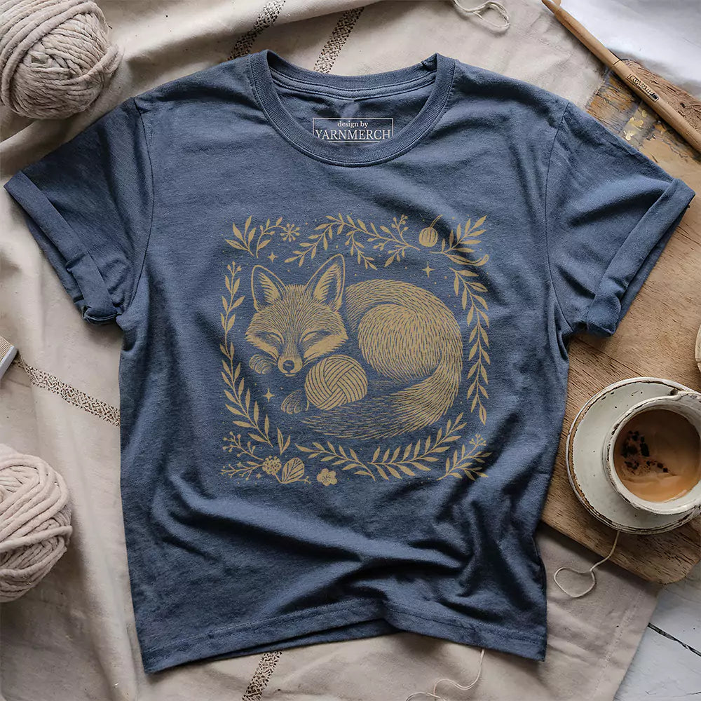 Fox & Yarn T-shirt