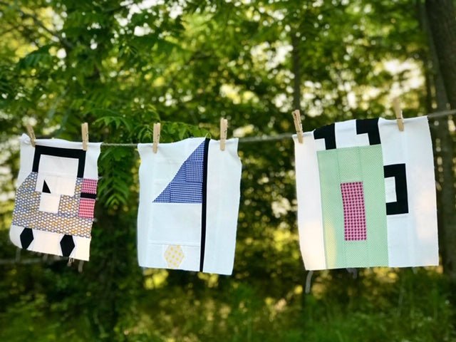 Golf Bags and Flags Quilt Pattern - PRINT PAPER VERSION