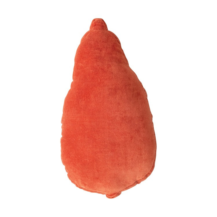 Beaded Papaya Accent Pillow