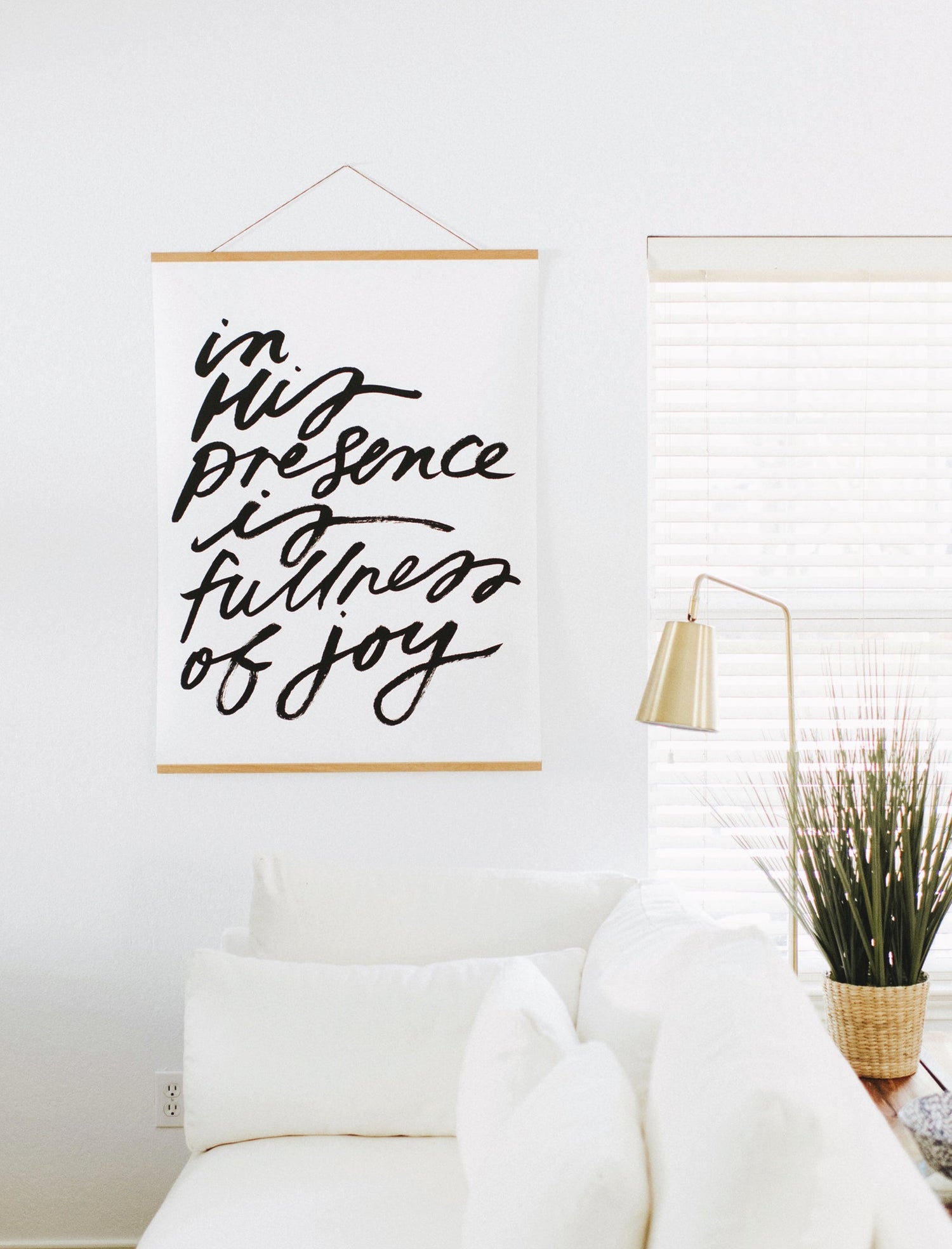Large Poster: In His Presence