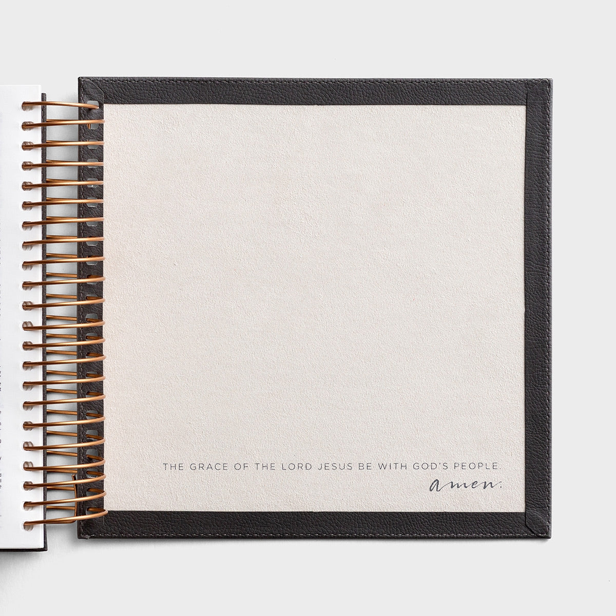 DaySpring - NIV Illustrating Journaling Bible – Dark Grey Faux Leather