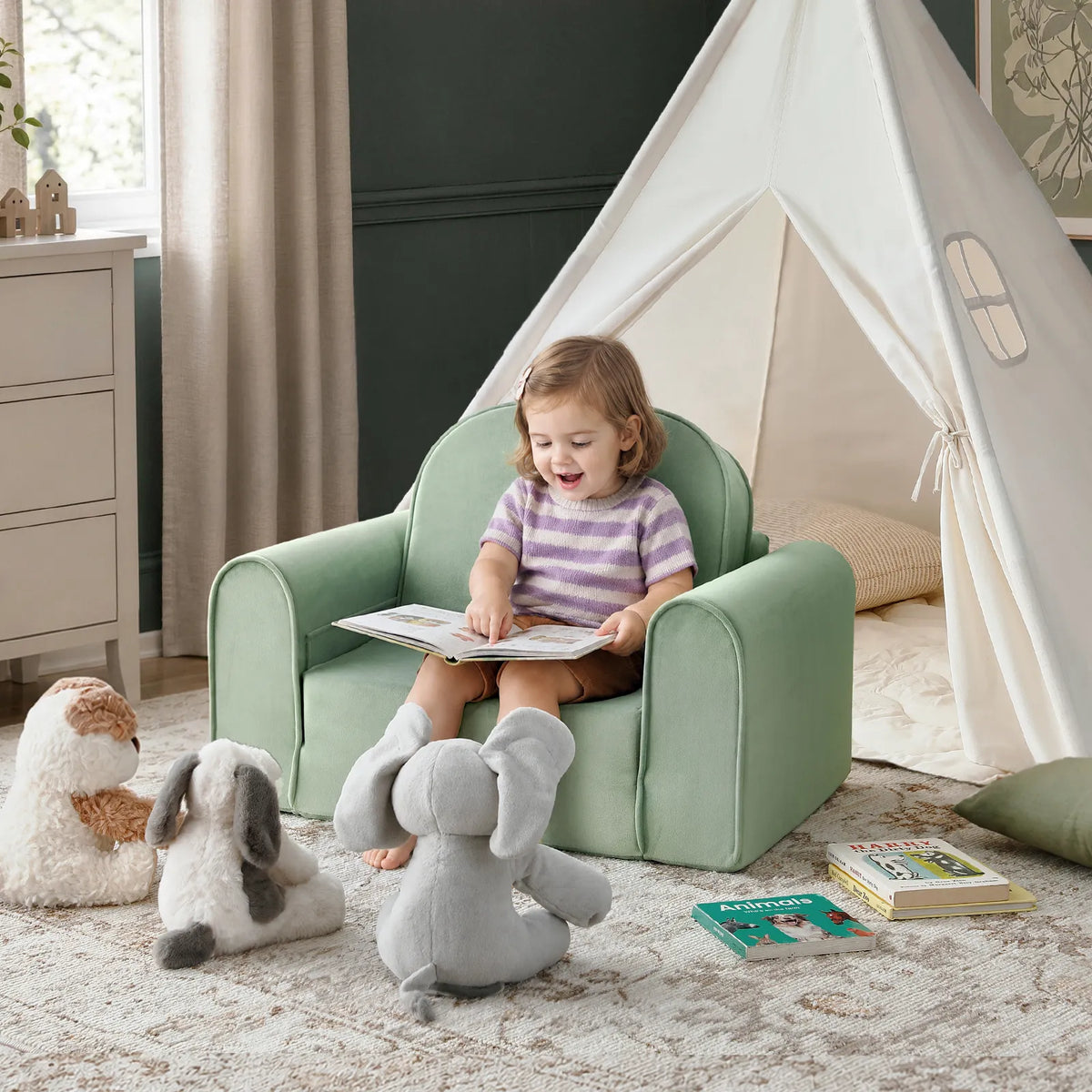 Tiny Land® GentleSnug Kids Sofa Chair by Tiny Land INC, product image 4