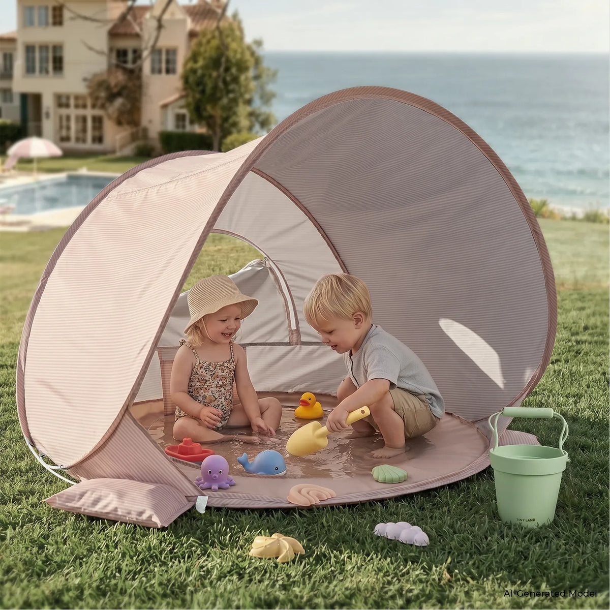 Tiny Land® 3-in-1 Baby Beach Tent by Tiny Land INC, product image 25