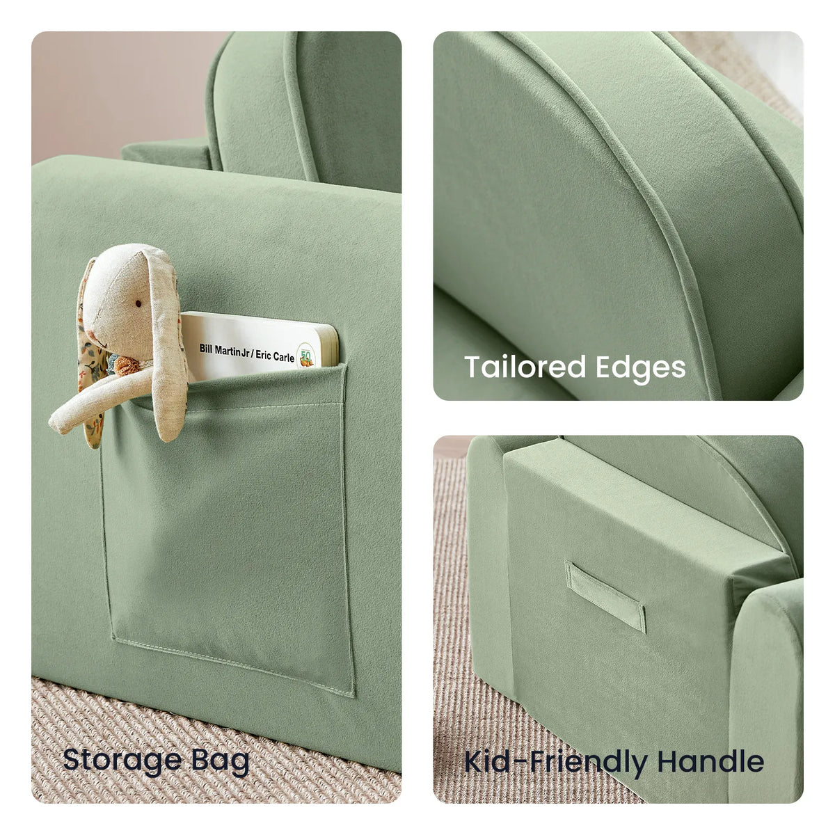 Tiny Land® GentleSnug Kids Sofa Chair by Tiny Land INC, product image 5