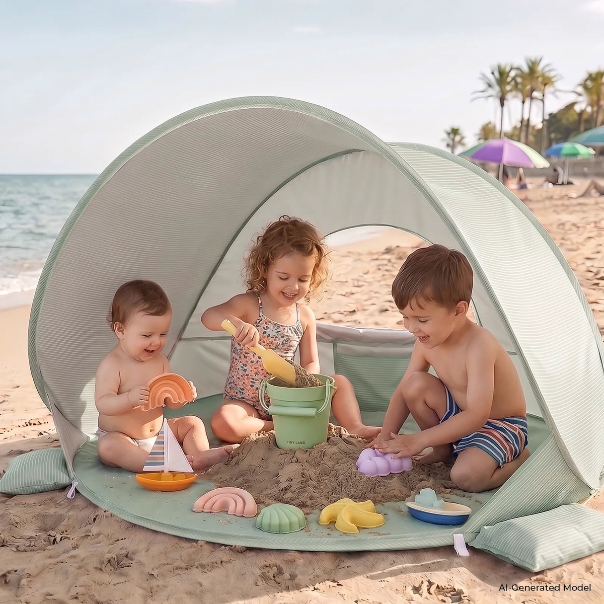 Tiny Land® 3-in-1 Baby Beach Tent by Tiny Land INC, product image 13