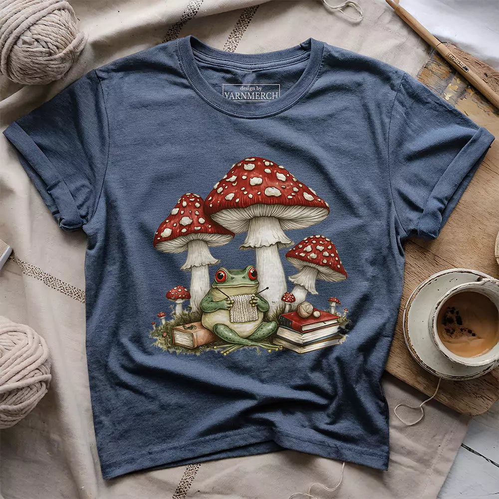 Knitting Frog T-shirt