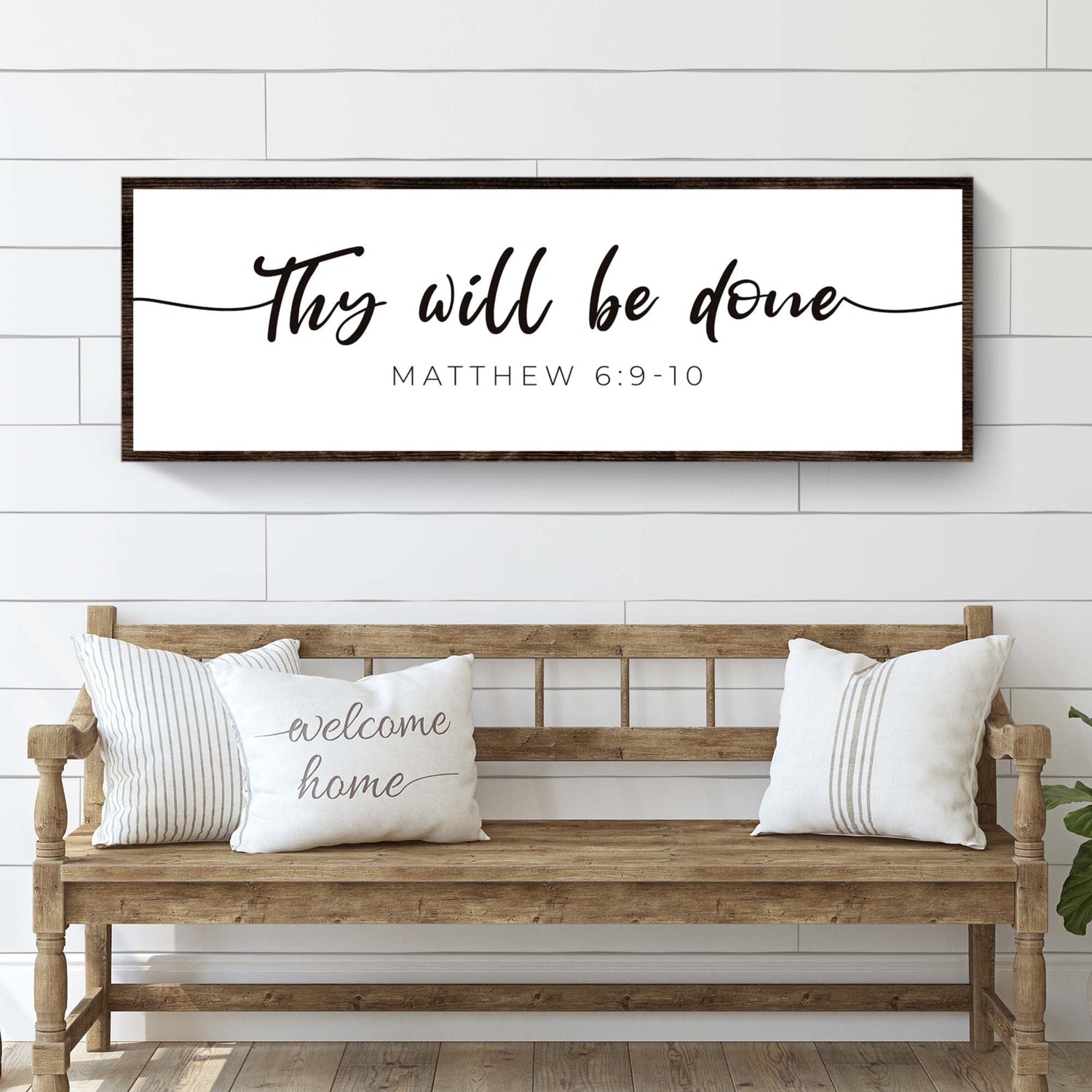 Thy Will Be Done Faith Sign III