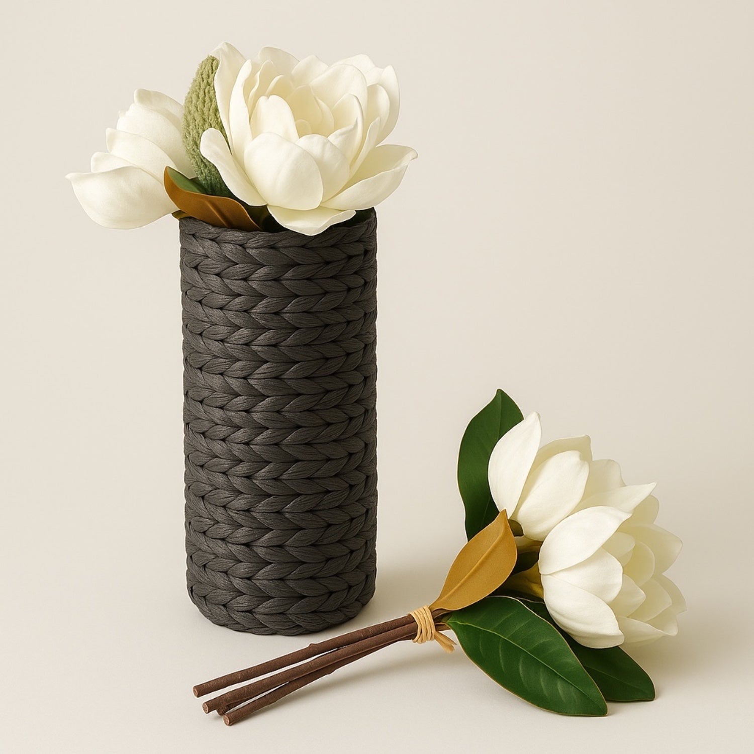 Real Touch Magnolia Stem | 12'' Long