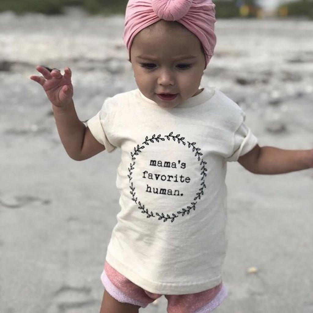 Mamas Favorite Human Organic Kids T-shirt by Tenth & Pine, product image 8