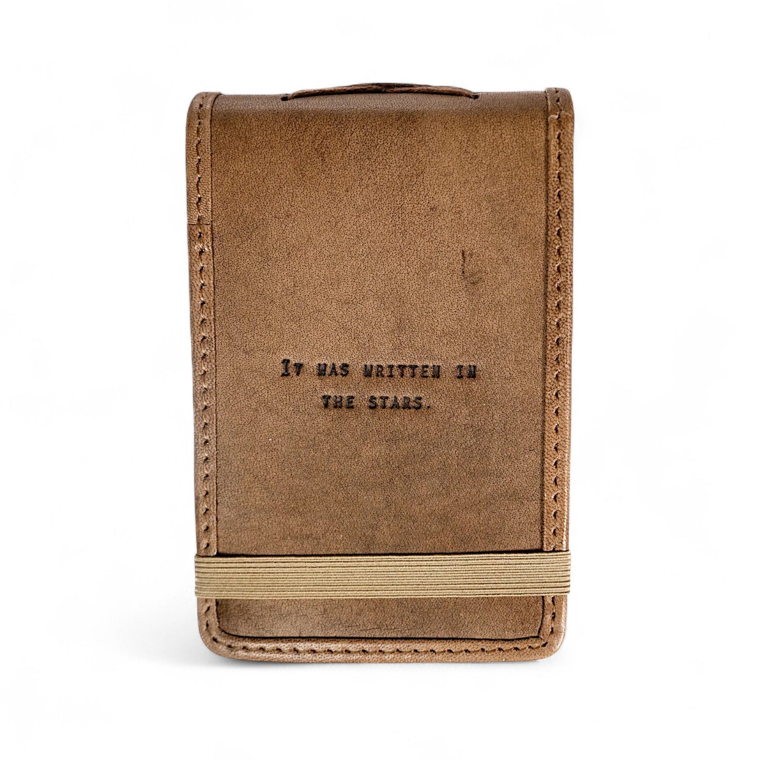Mini Leather Journal – It Was Written In The Stars