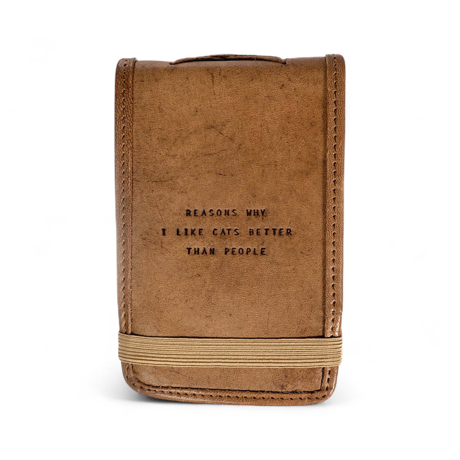 Mini Leather Journal – Reasons Why I Like Cats