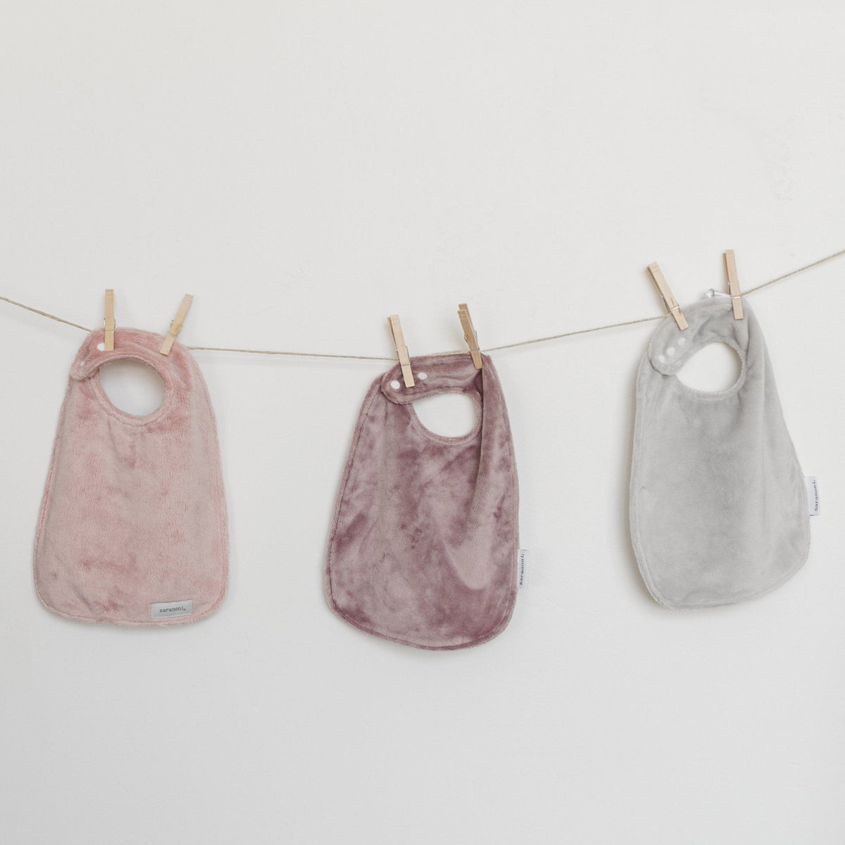 Minky Bibs 3-Pack by Saranoni, product image 13