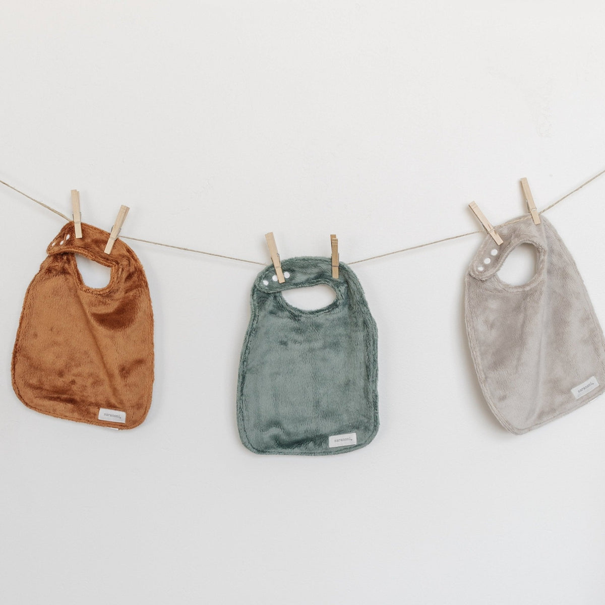 Minky Bibs 3-Pack by Saranoni, product image 20
