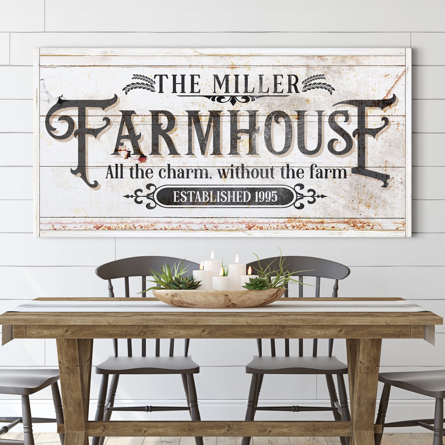 Personalized Farmhouse Sign II