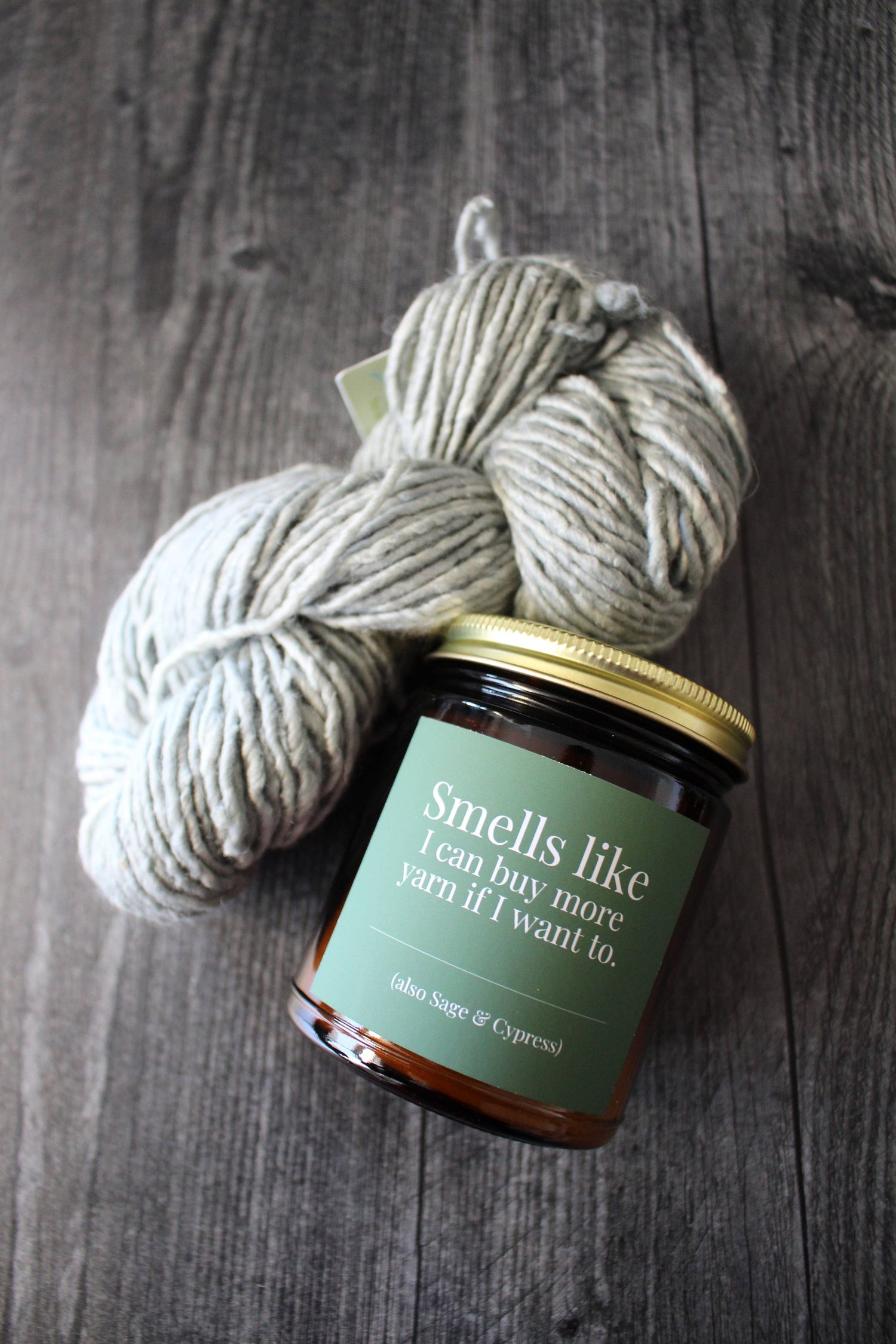 Hand-poured Coconut Soy Wax Candles For Knitters
