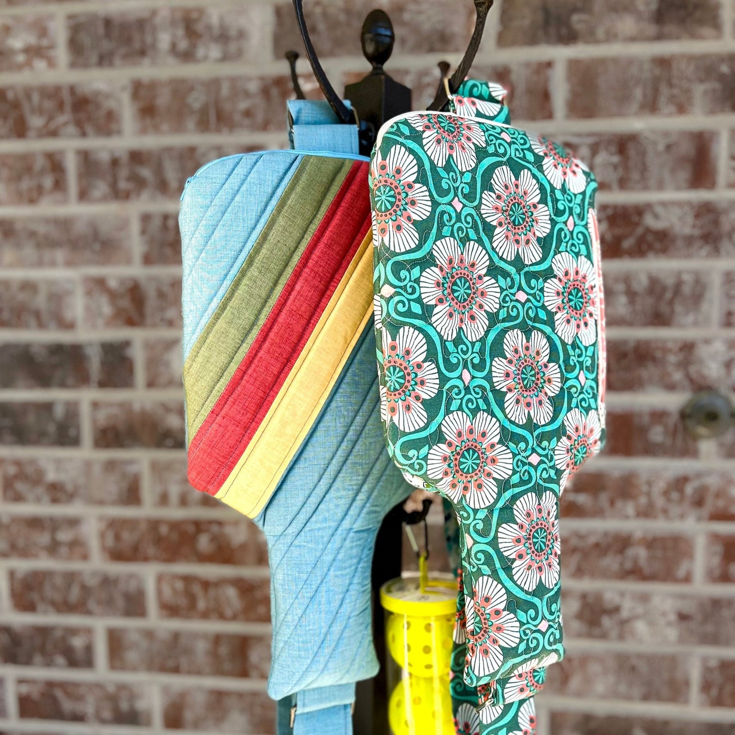 Pickleball Paddle Bag Pattern with Strap - Printed Paper Version