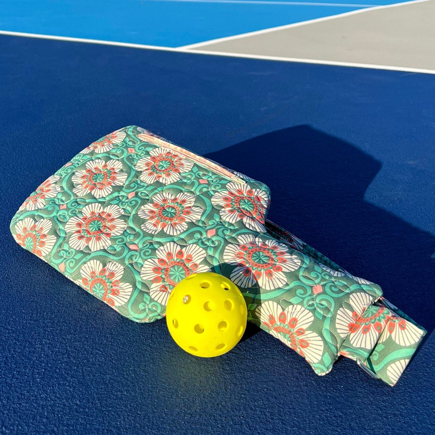 Pickleball Paddle Bag Pattern with Strap - Printed Paper Version