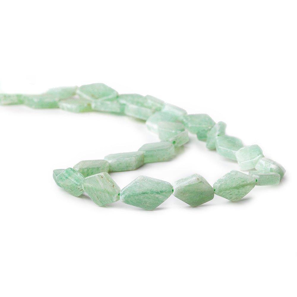 Sea Green Aventurine Beads Plain Kite