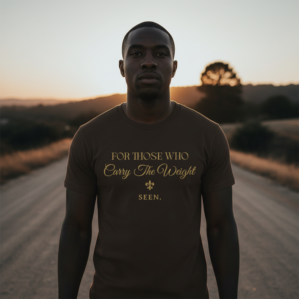SEEN. Carry The Weight Tee — For Those Who Carry The Weight