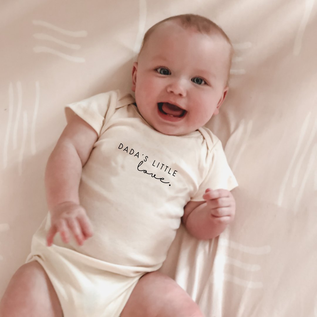 Dada's Little Love Organic Baby Bodysuit by Tenth & Pine, product image 5