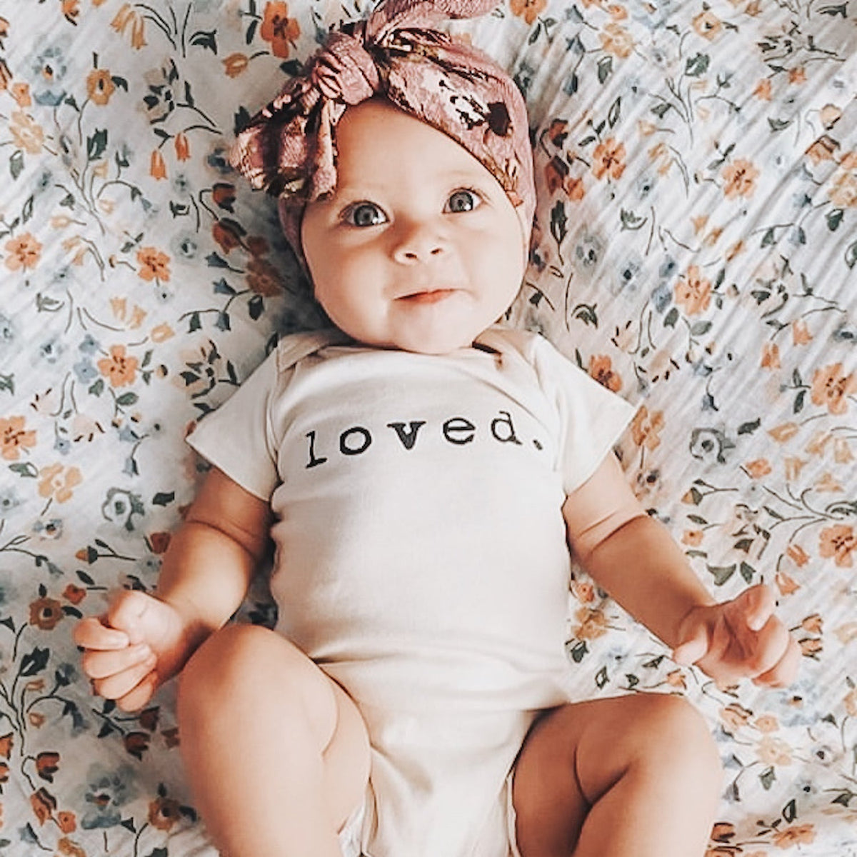 Loved Organic Baby Bodysuit by Tenth & Pine, product image 3