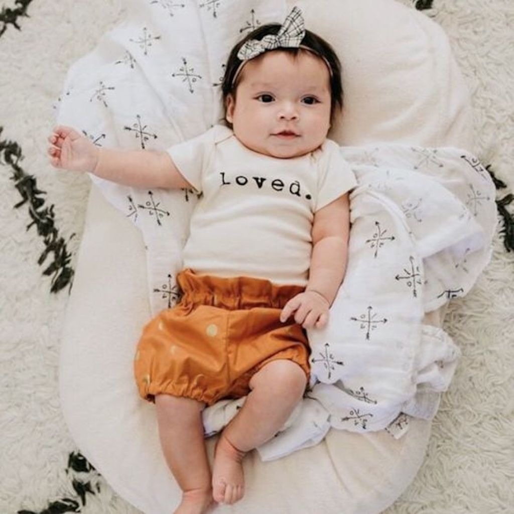 Loved Organic Baby Bodysuit by Tenth & Pine, product image 6